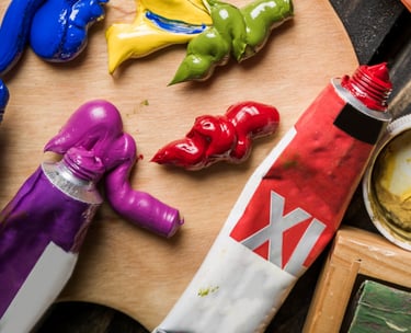 heavy body acrylic paint