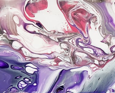 acrylic fluid pour paint