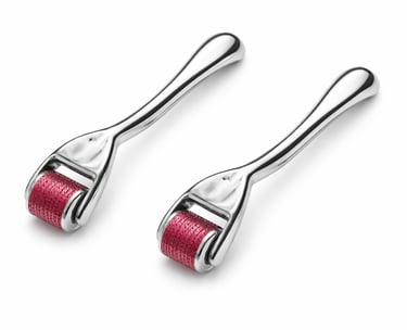 Derma roller for skin rejuvenation and micro-needling, professional skin care tool