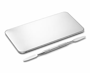 Empty makeup palettes for custom cosmetic storage, professional beauty accessory