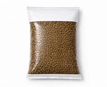 Fish feed for aquaculture and bulk supply