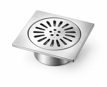 Stainless steel floor drain for bathroom water drainage