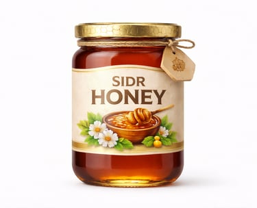 Sidr honey for premium bulk food markets