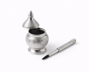 Traditional surma kohl prepared using classic Islamic methods