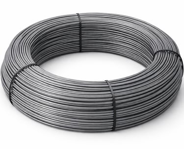 Industrial steel wire rods for construction and manufacturing