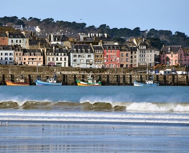 Maisons colorées de douarnenez