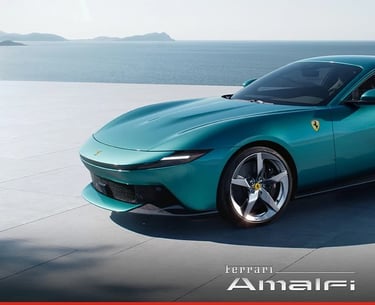 Ferrari Amalfi rendering.