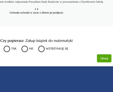 oddaj swój głos