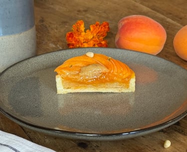 tarte abricot pignon de pin
