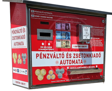 Zsetonkiadó automata