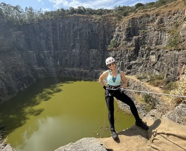 Rapel na Pedreira do Dib - 35 metros