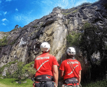 Rapel na Pedreira do Dib - 70 metros