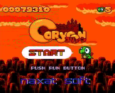 Coryoon - Title Screen Sunset