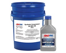 AMSOIL Compressor Oil Bottle