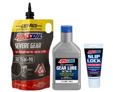 AMSOIL Gear Oil Bottles
