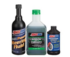 AMSOIL Steering, Brake & Suspension Fluid Bottles