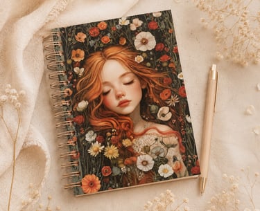 Cuadernos hechos a mano por Amélie Art y totalmente personalizados 