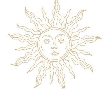 sun with a face