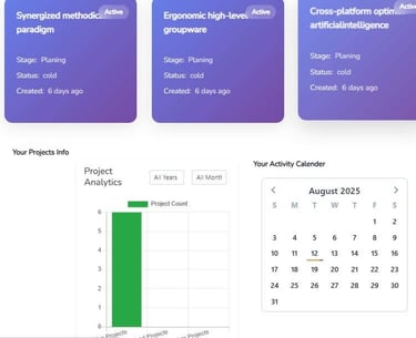 ProFresh User Dashboard