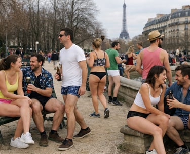Journée mondiale sans pantalon - No pants day