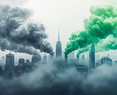 Air pollution problems in cities