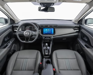Interior Nissan Kait 2026 Foto/Divulgação