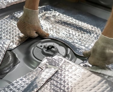 wygłuszanie bagażnika