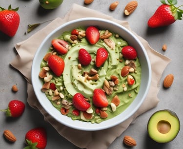 A colorful bowl of fresh vegetable salad with cherry tomatoes, cucumbers, and greens.
