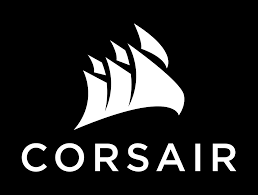 a corsair logo with the words corsair