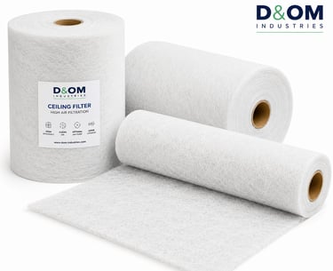 stropni filteri za lakirnice d&om industries