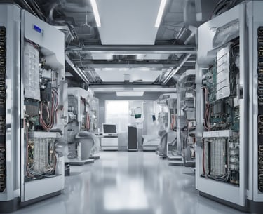 a close up of a piece of electronic equipment