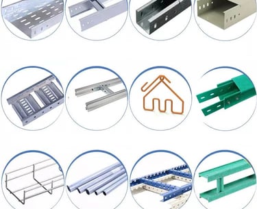 9 प्रकार के केबल ट्रे के नमूना चित्र