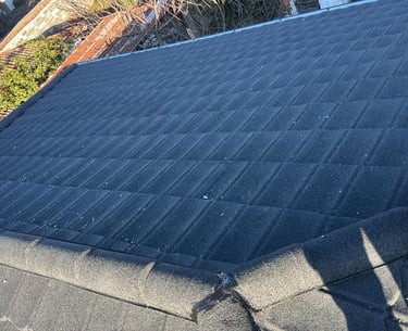 Siyah Classic Metal Kiremit 100 m2  Biga/Çanakkale  