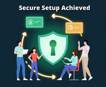 bir güvenlik kalkanının çevresinde duran insanlar