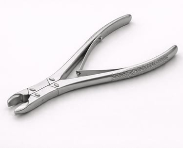 Bone rongeurs stainless steel surgical cutting instruments CE certified