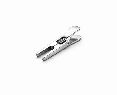 stainless steel bulldog clamps instrument CE certified for temporary vascular occlusion.