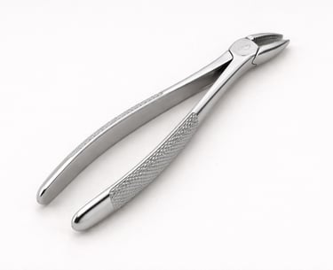 Lower dental extraction forceps stainless steel surgical instrument CE certified
