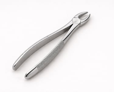 Upper dental extraction forceps stainless steel surgical tool CE certified