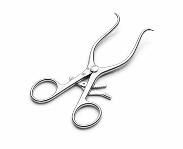 stainless steel Gelpi retractor instrument CE certified for self retaining wound retraction.