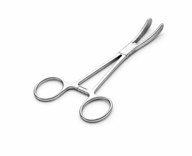 stainless steel intestinal clamps instrument CE certified for bowel occlusion control.