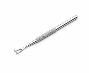 Dental probe set stainless steel periodontal measurement tool CE certified