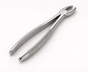 Lower molar forceps stainless steel dental extraction tool CE certified