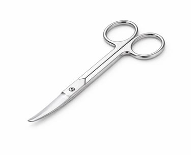 stainless steel Mayo scissors instrument CE certified for cutting heavy tissues.