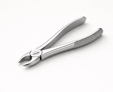 Pediatric dental extraction forceps stainless steel CE certified