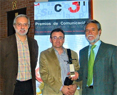 Carlos Moreno, Ignacio Cólera y José Manuel Mateos