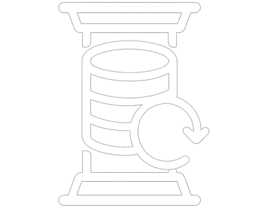 Data backups graphic