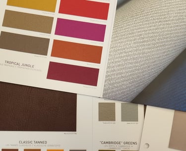 Roby tissus sellerie expansés et simili cuir