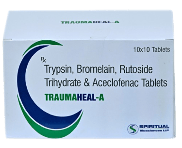 Traumaheal-A-Trypsin-Bromelain by Spiritual Biosciences