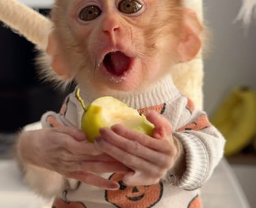 Pigtail monkey photographed in a controlled and stress-free setting