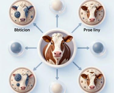 A team collaborating around a table with research documents and laptops.